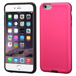 Case Protector Dual  Iphone 6 Plus Fiusha /  Pink